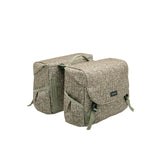 Mondi Joy Double Bicycle Bag - Water -Repellent Polyester - Racktime - Ivy Grey