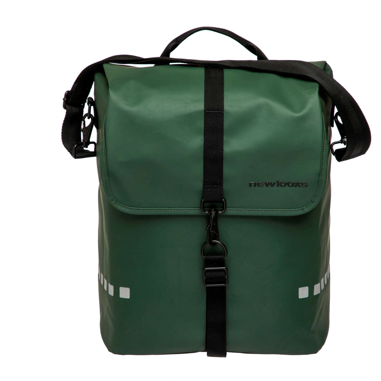 Odense single bicycle bag - Water -repellent - 17.5L - Black Green