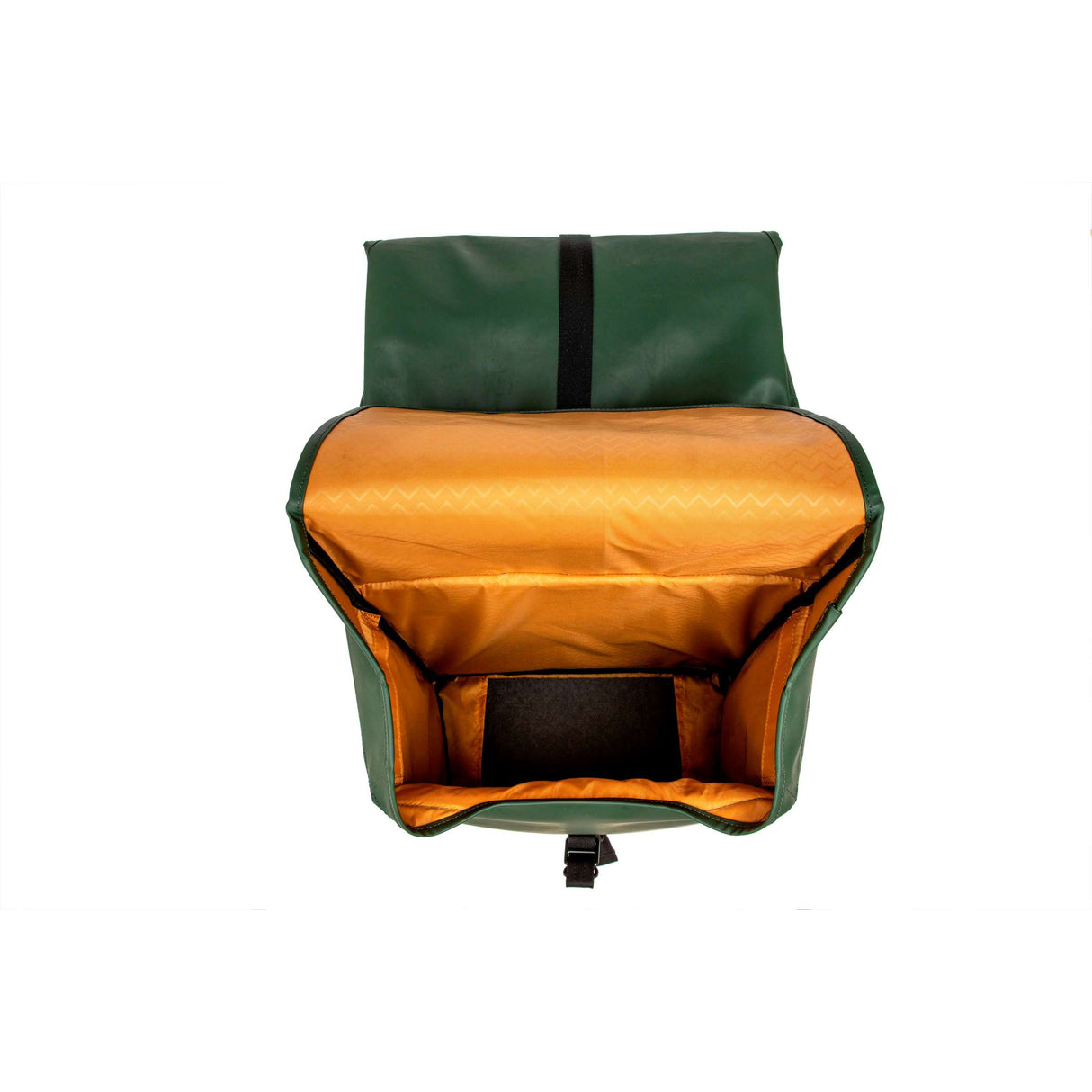 Bicycle bag Odense - Tough, spacious double backpack for electric bicycles - Green