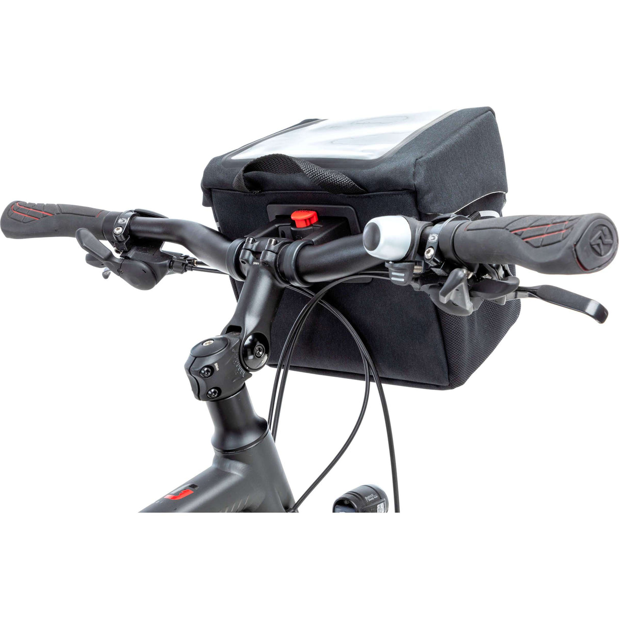 Nova looxs športna torbica za krmilo črno 9l