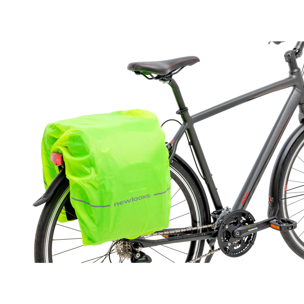 Nuovo sacca da bicicletta sportiva Looxs Grigio nero