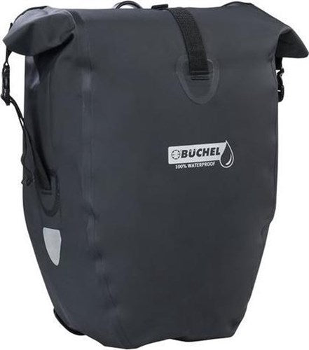 Torba Buchel tylko 100% 25,4 l Wodoodporna czerń
