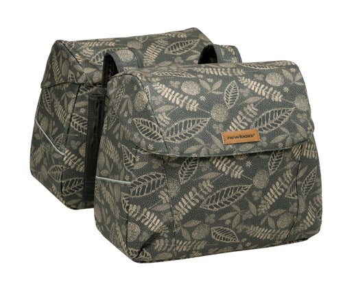 Novi Looxs Joli Double Bicycle Bag - Forest Antracite - 37L