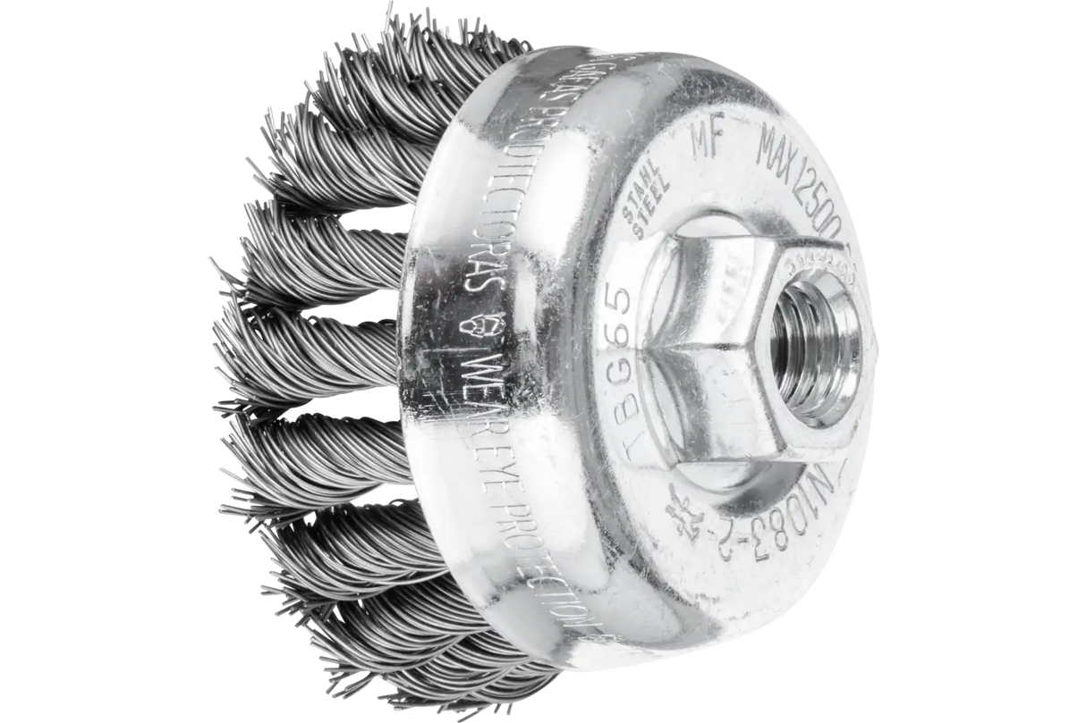 Pferd komborstel staal 65mm m14 0.5 pos