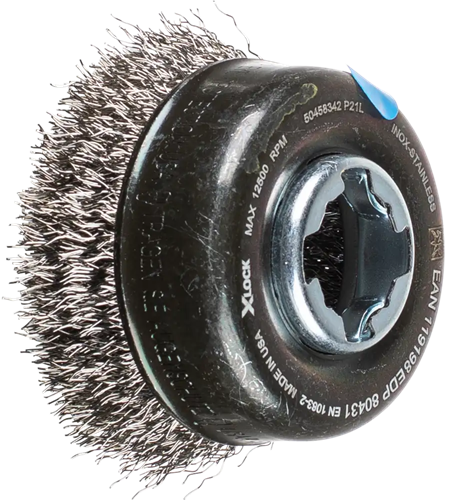 Pferd komborstel inox 60mm 0.30 x-lock pos