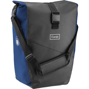 Bolsa de bicicleta Clarijs Solobag 24l Black-Blauw