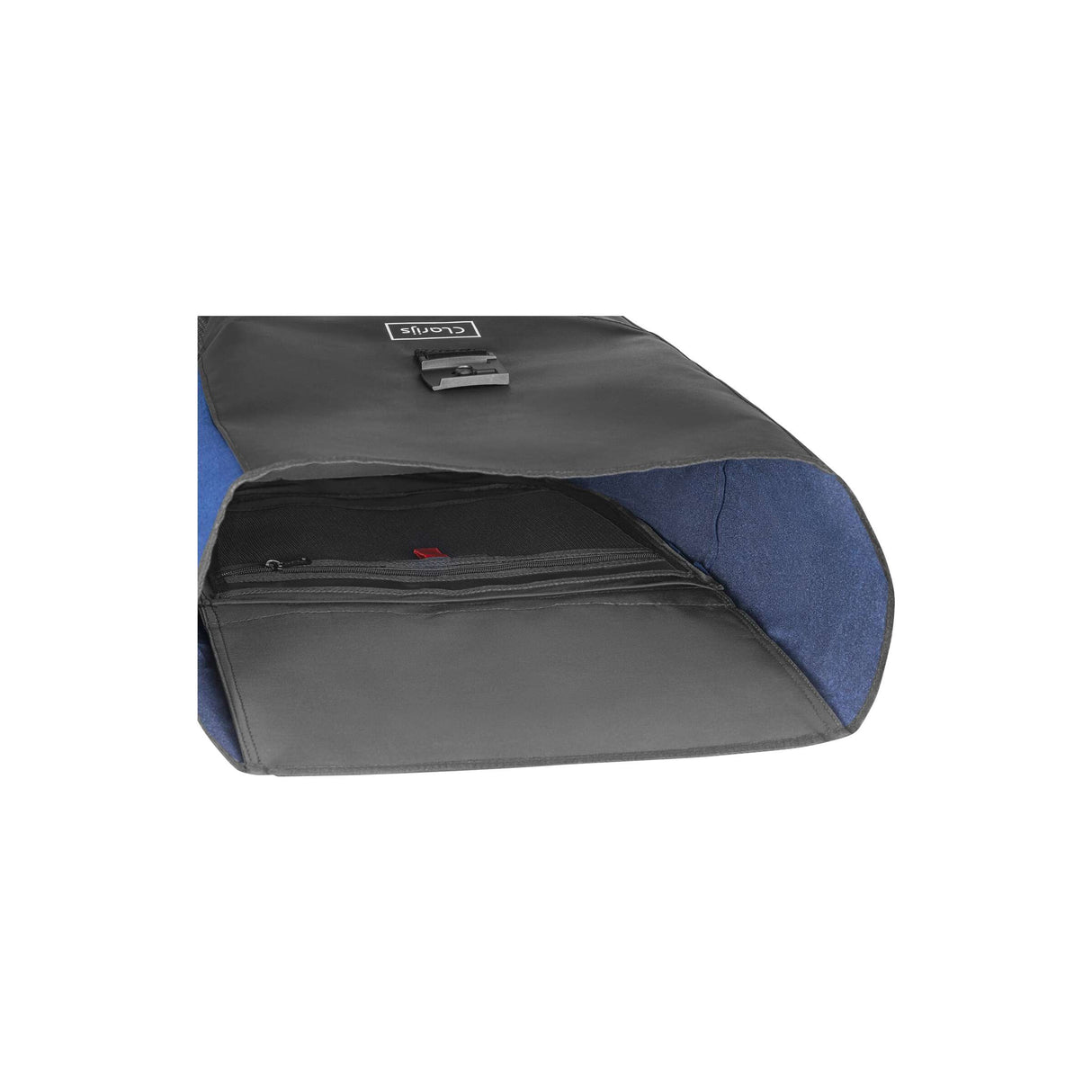 Clarijs cykelväska Solobag 24l Black-Blauw