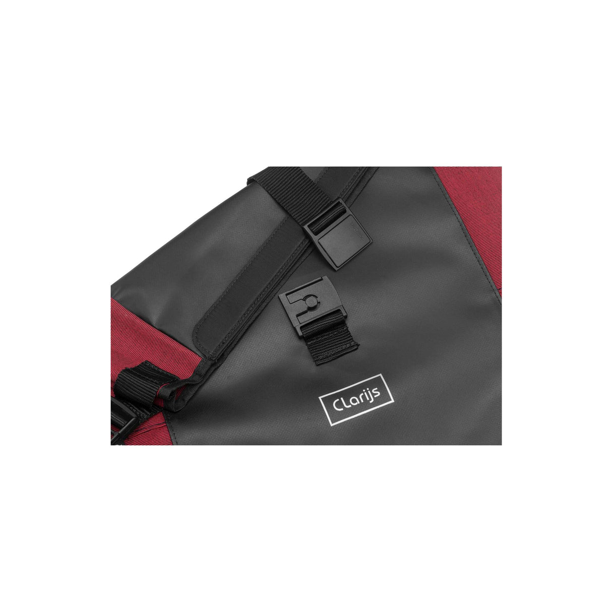 Clarijs cykelväska Solobag 24l svart-rood