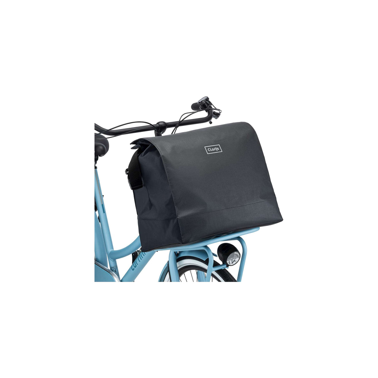 Clarijs single bikebag frontbag 30l fekete