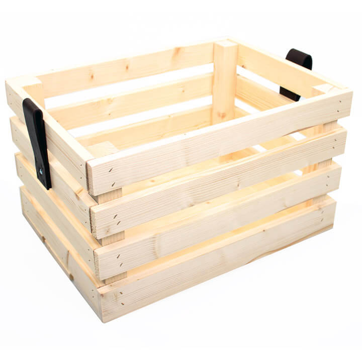 Velo Crate Leard Leal VureN Holz 40x29x24Cm