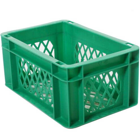 Bicycle Crate Luggage Crate Mini Verde 30x20x14.5 cm