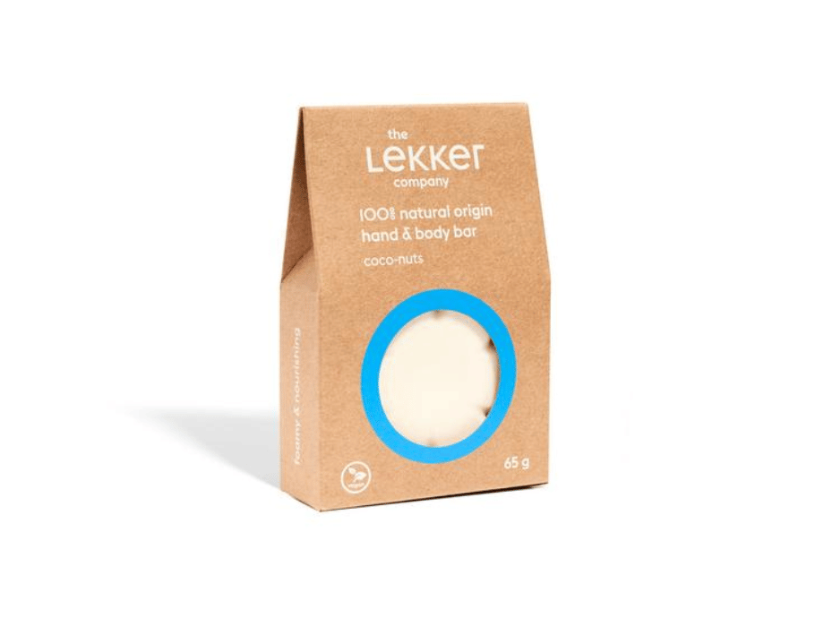 The lekker company natuurlijke hand body bar - coco-nuts