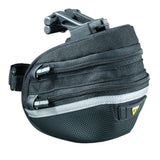 Topeak nyeregtáska wp ii m, fekete, víz -repellens, poliészter, adapter, 1,25L, QuickClick, Reflection, 152 g