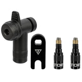 Topeak turboflow combo with rapidhead