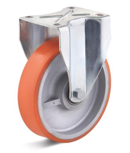 Torwegge bokwiel zwaarlast 125x50mm