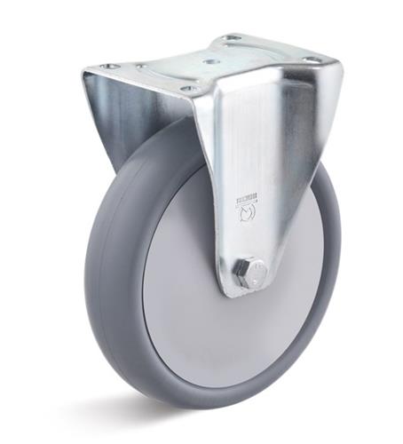 Torwegge bokwiel termoplastisch ø100 kunststof