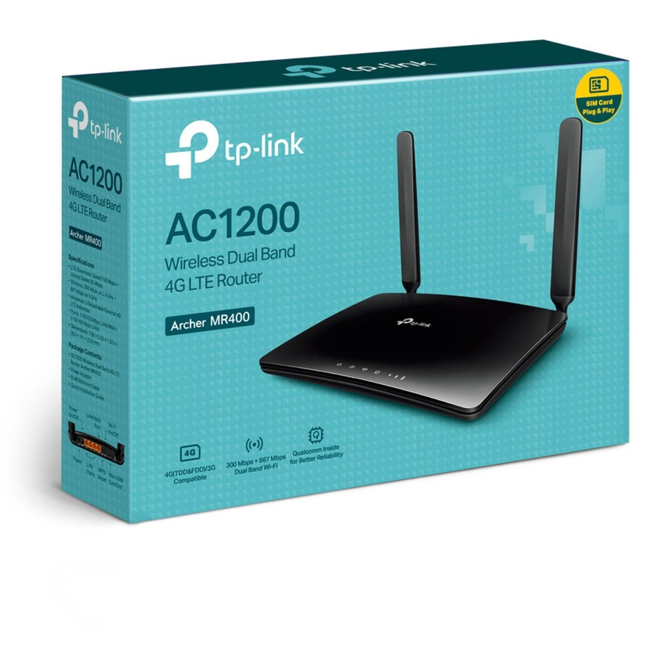 TP-Link AC1200 Wireless Dual-Band 4G-LTE-Router Archer MR