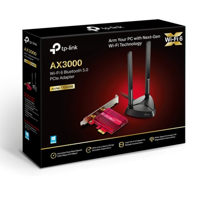 TP-Link AX3000 WiFi 6 Bluetooth 5.0 Adattatore PCIE