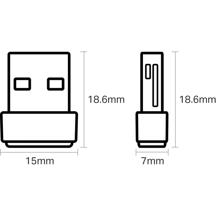 TP-Link Archer T2U Nano AC600 Nano Wireless USB adapter