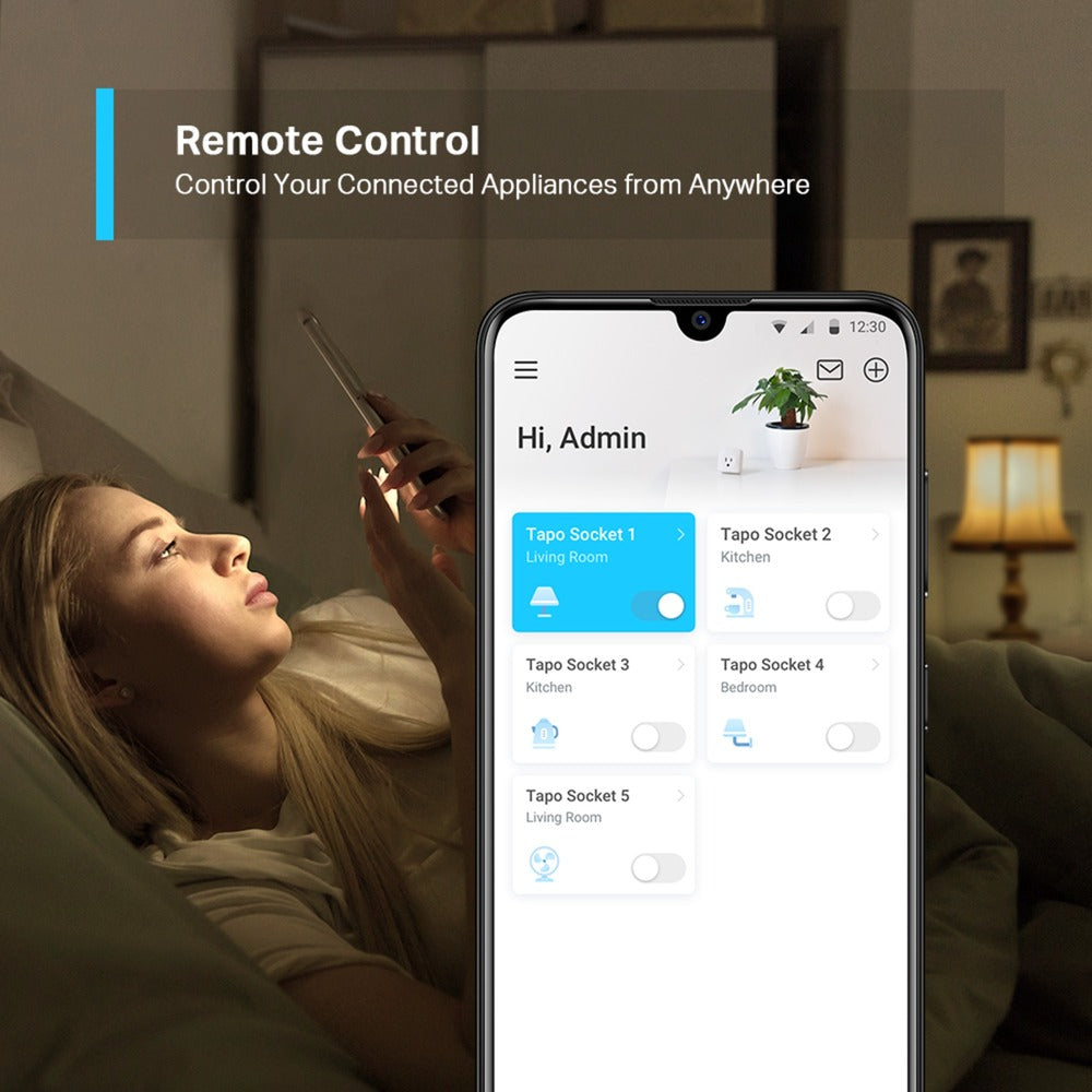 TP-Link Tapo P100 Mini WiFi Stop Contact (2 pacchetto)