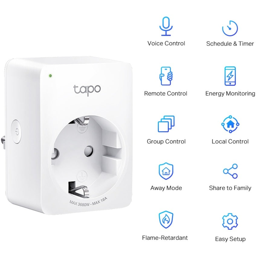 TP-Link TAPO P110 (2-pack) Mini Smart Wifi-Stop kontakt
