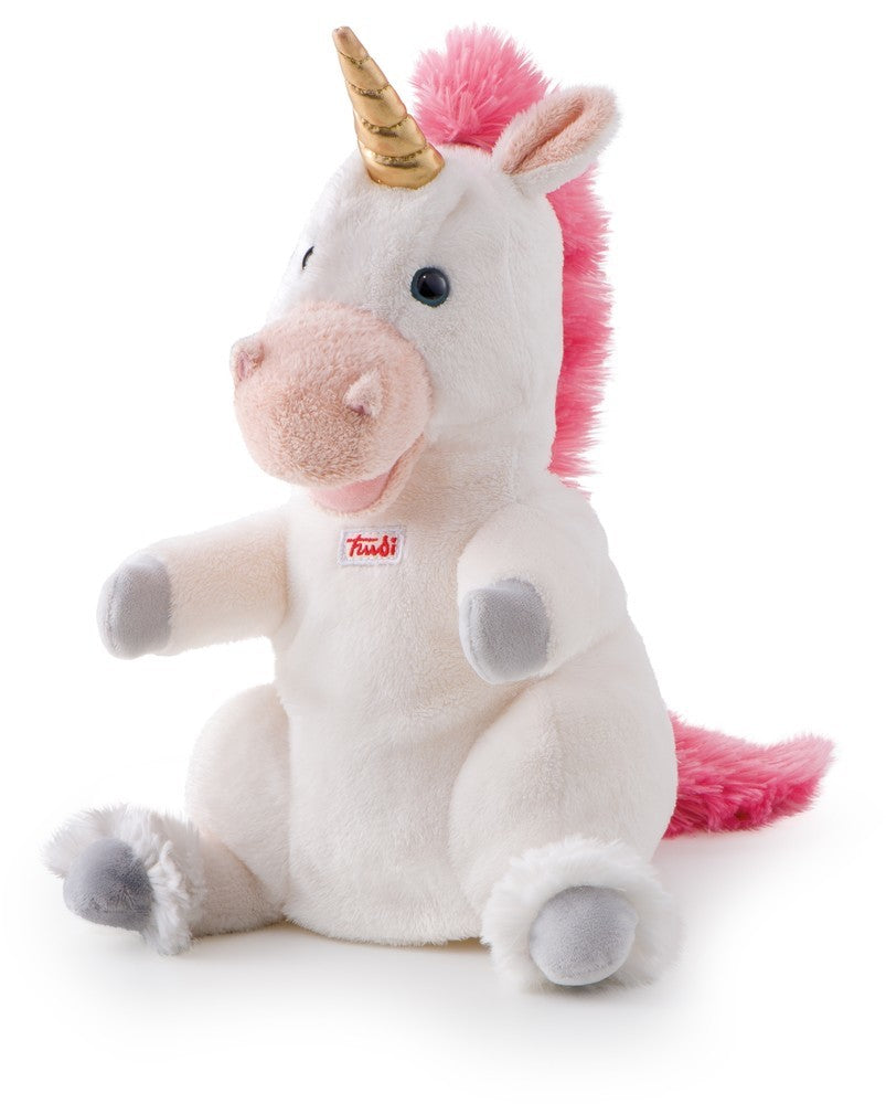 Trudi puppet unicorn: 17x30x17 cm (s-29910)