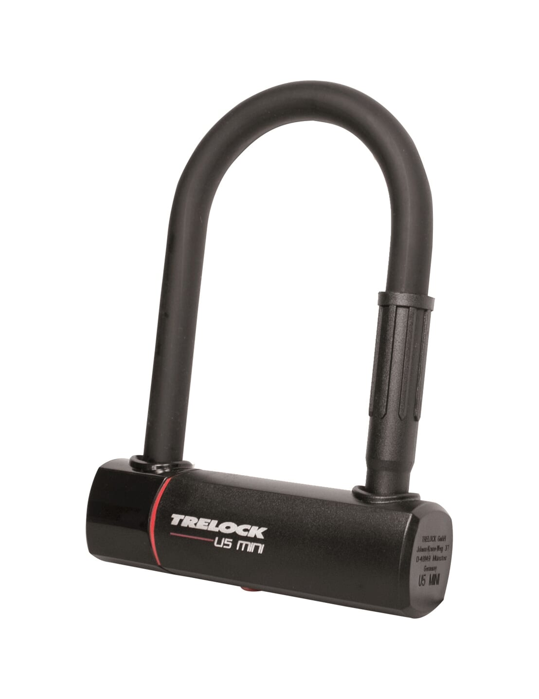 Trelock U5 Mini Beugellot - 15mm - Sort