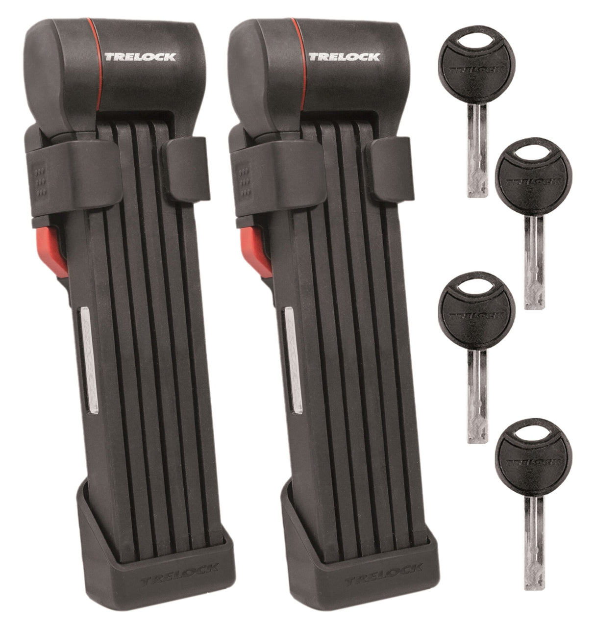 Trelock FS480 Cops Foldeslot 100cm preto