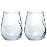 Skeleton hand set 2 glasses of drinking glasses