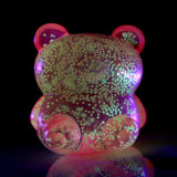 Bear maltose squeezable glow in the dark stress toy