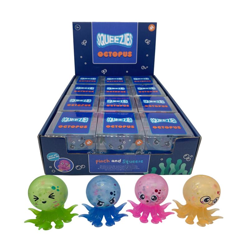 Knijpbare octopus tentacles speelgoed