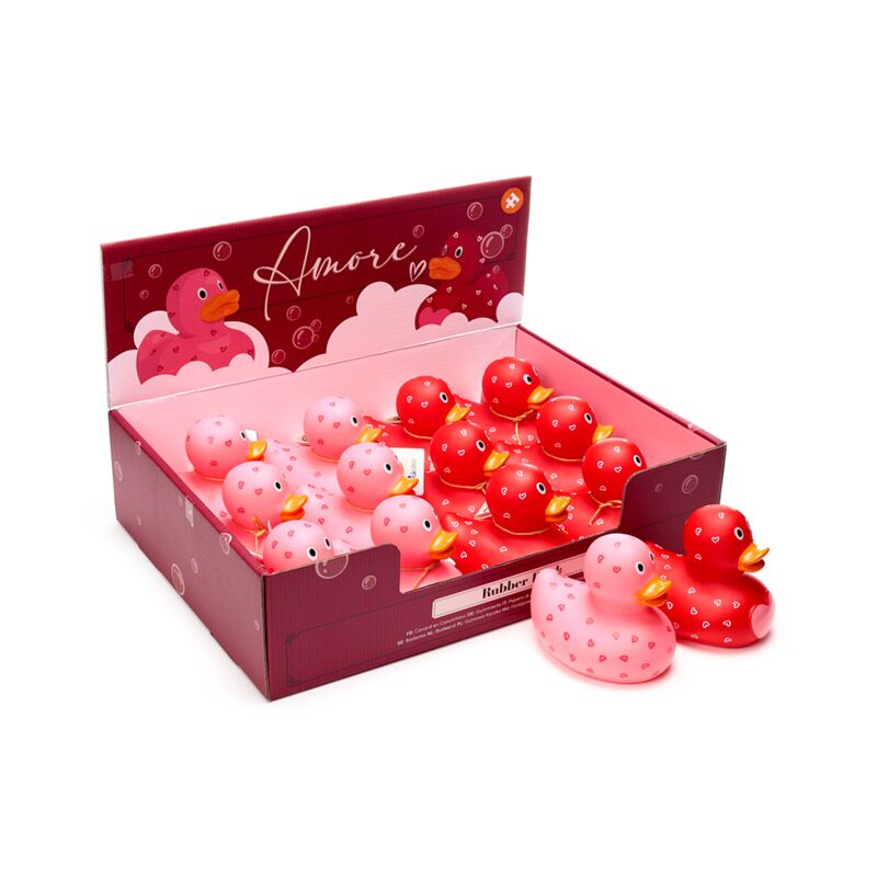 Amore heart duck bath toy