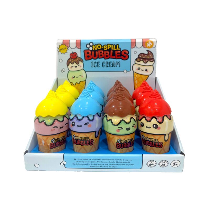 Ijshoorntje geen geknoei bellenblaas