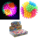 Boule de rebond pointu avec LED 5,5 cm