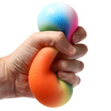Rainbow Squeeze Toy Stress Ball 9cm