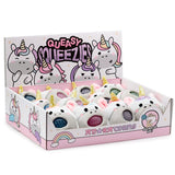 Queasy Squeezies Adoracorns Unicorn Plush Squeeze Toys