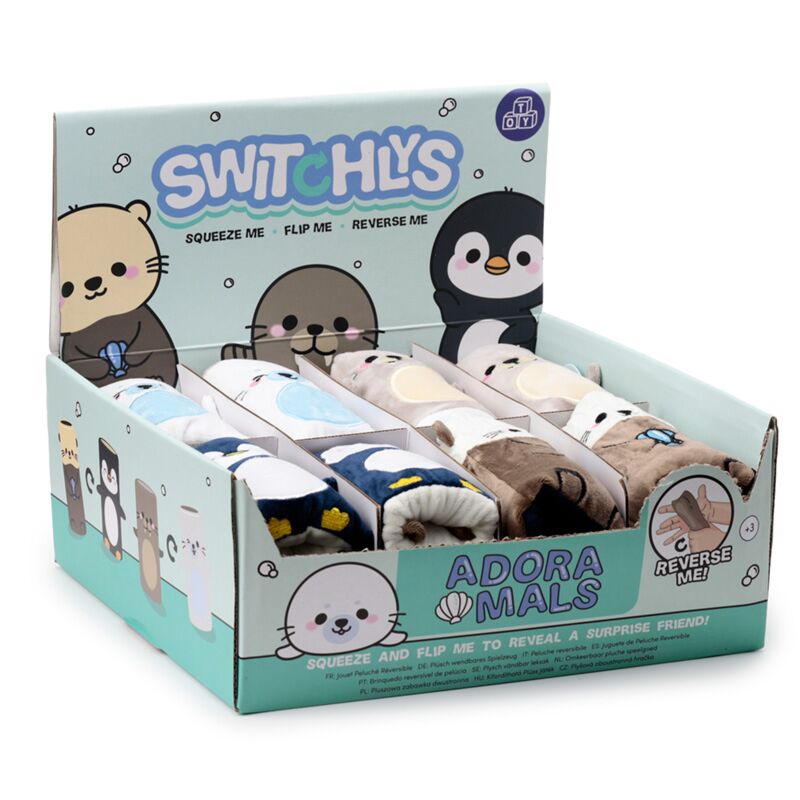 Switchlys adoramals pinguïn otter walrus zeehond speelgoed