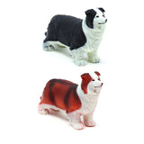 Stretch toy collie dog