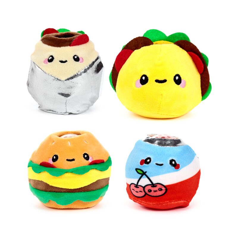 Queasy Squeezies Foodiemals Plush Squeeze Toys