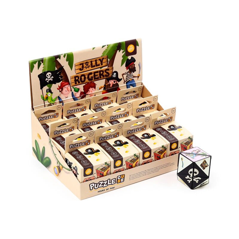 Jouet cube puzzle pirate Jolly Rogers