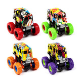 Stunt Graffiti Bus Friction push Trek Action Toys
