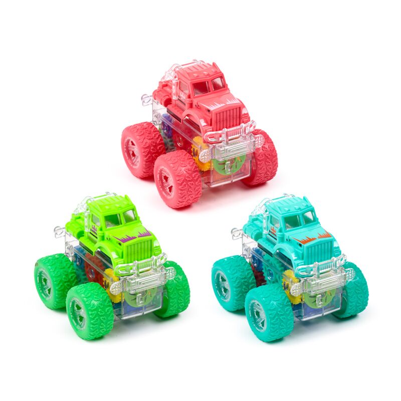 Stunt Tractor Friction Push Trek Action Toys