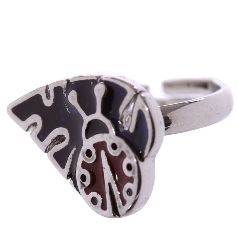 Børns humørring med dyr, billeblomst