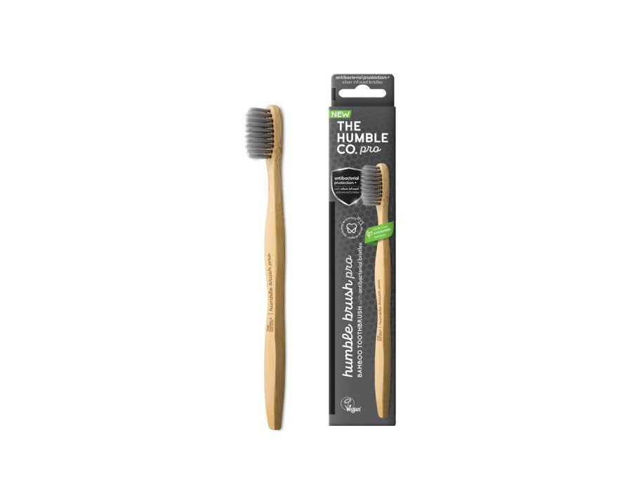 Rockshox toothbrush Bamboo - Pro - Silver