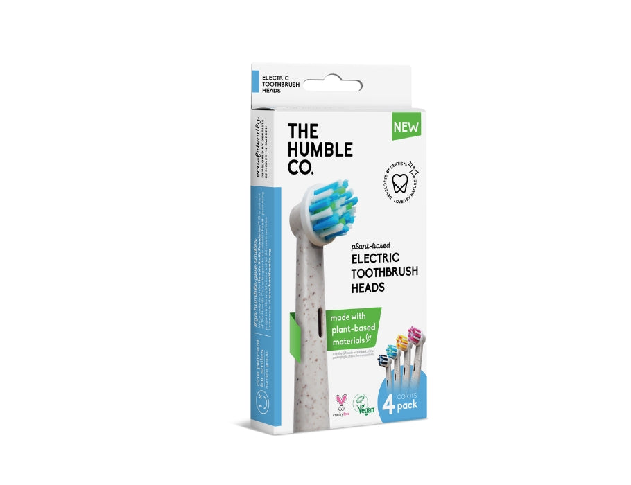The Humble Co. Brush brushes - Plant -based - 4 -pack - Oral -B