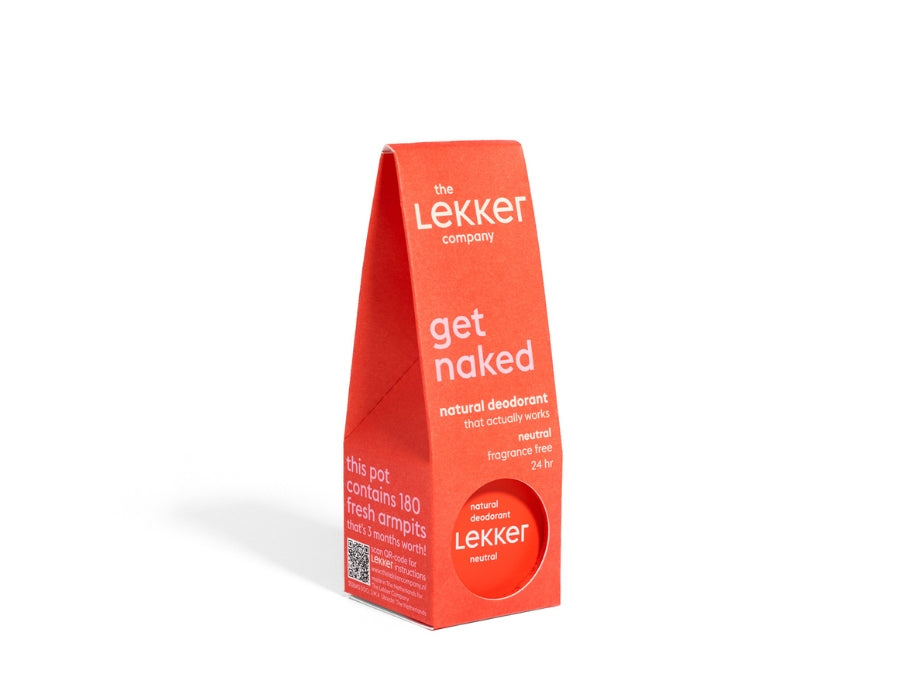 The Lekker Company deodorant - perfume-free - get naked