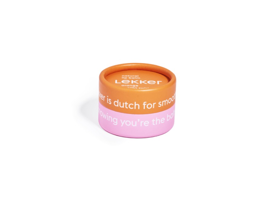Die Lekker Company Lip Balm - Orange Vanillewirbel