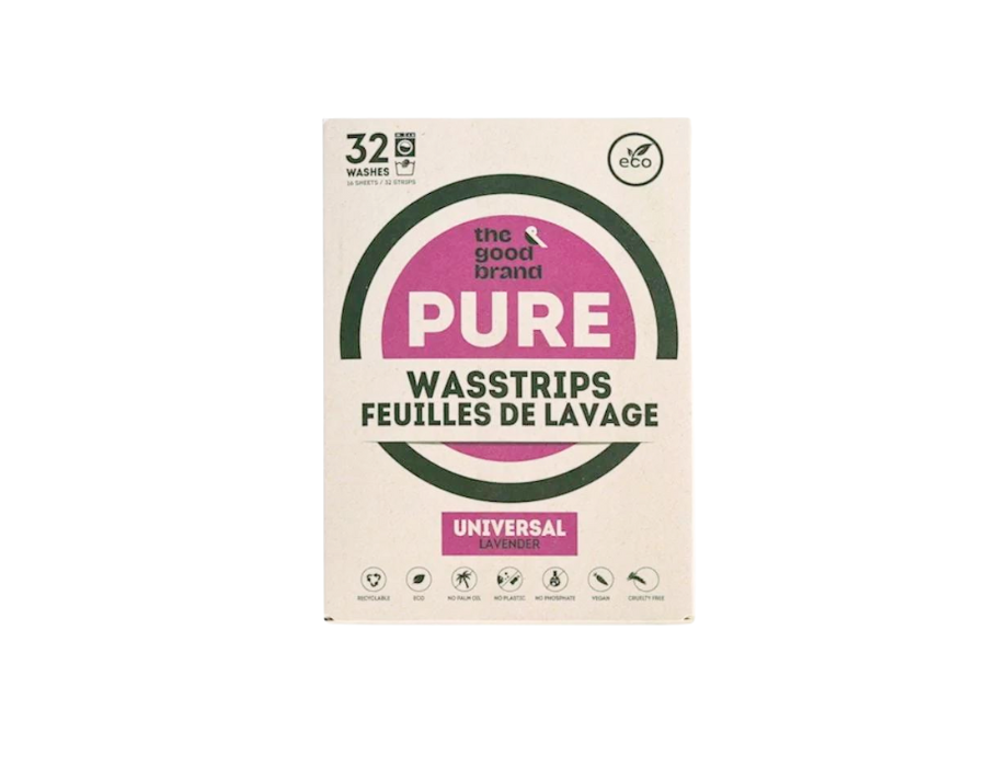 The good brand wasstrips - lavendel - 32 stuks