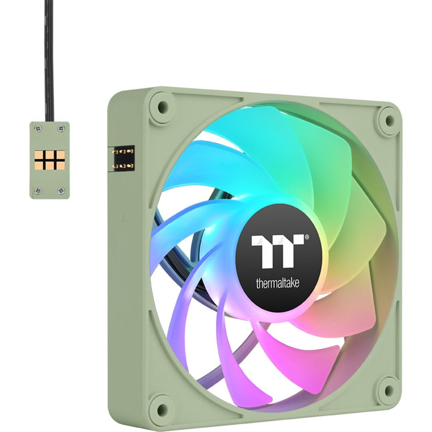 Thermaltake ct120 ex reverse argb synchiste pc refroidissement ventilateur matcha