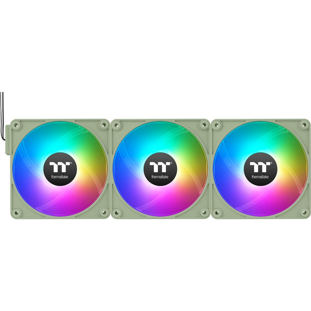 Thermaltake ct140 ex argb sync pc køleventilator matcha grøn (